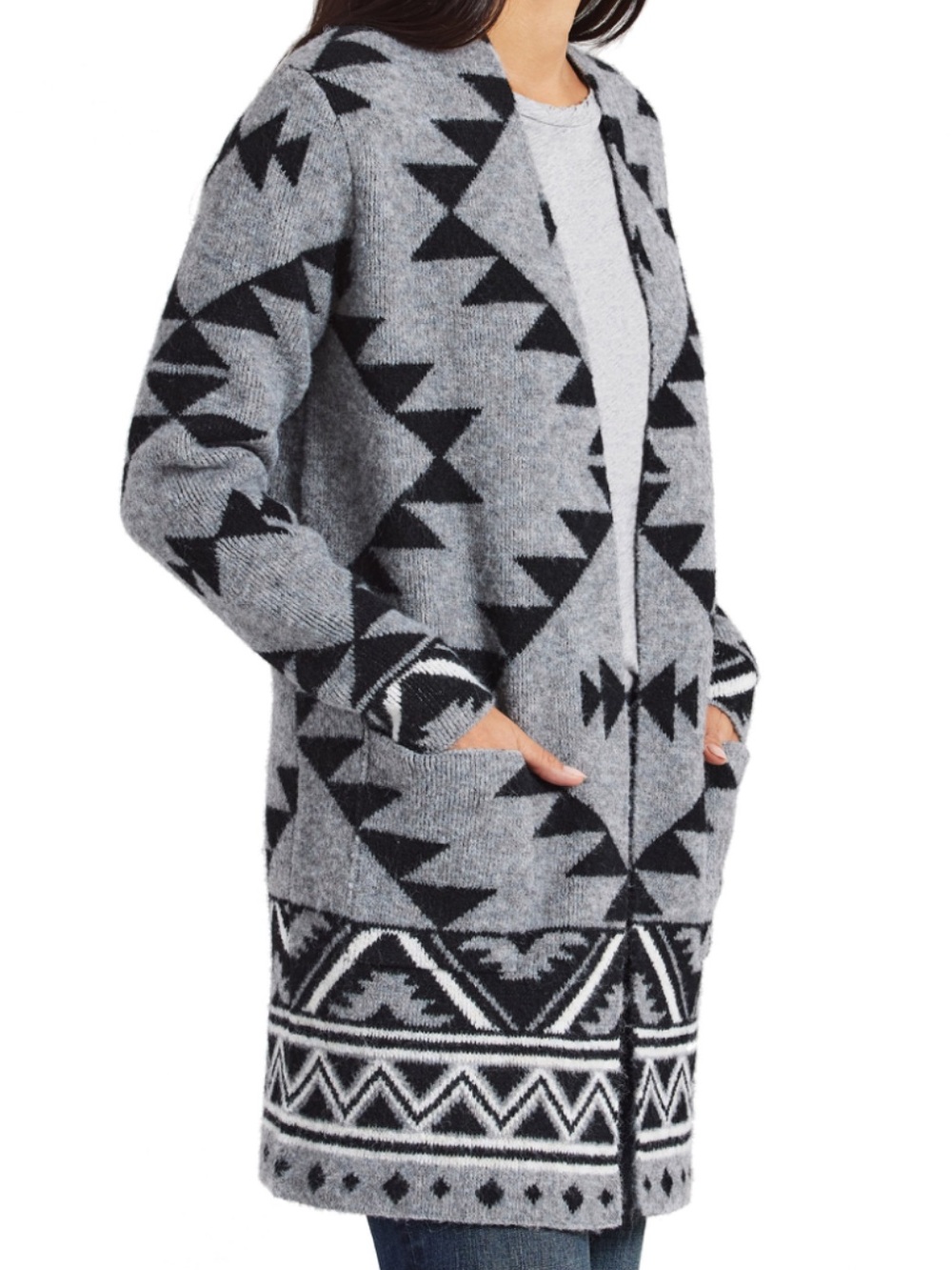Frye Aztec Open Cardigan - Picture 4 of 12